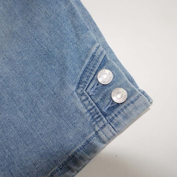 Gloria Vanderbilt Women's Kaia Skimmer Capri Jeans Size 22W NWT Blue High Rise - Picture 3 of 8